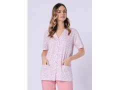 Pyžamo Leveza 1758 Odetta kr/r 3XL-4XL 1