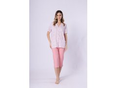 Pyžamo Leveza 1758 Odetta kr/r 3XL-4XL 2
