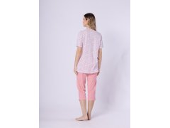 Pyžamo Leveza 1758 Odetta kr/r 3XL-4XL 3