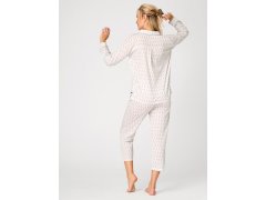 Pyžamo Key LNS 879 A26 cr/r 2XL-3XL zip-up 2