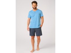Pyžamo Key MNS 414 A26 cr/r 3XL-4XL 2