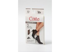 Ponožky Conte Elegant Tulle 30 den A2 4