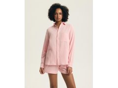 Henderson Dámské pyžamo 44493 Eleni délka/r S-3XL Muslin pruhovaný 1