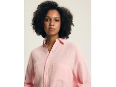 Henderson Dámské pyžamo 44493 Eleni délka/r S-3XL Muslin pruhovaný 2