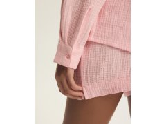 Henderson Dámské pyžamo 44493 Eleni délka/r S-3XL Muslin pruhovaný 6