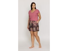 Mefemi Mix&Match Mila PDI1 Hladké pyžamové šortky S-2XL 4