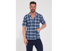 Pyžamo Cornette 318/62 kr/r 3XL–5XL s&nbsp;rozepínáním 1