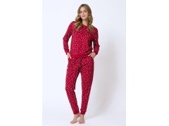 Pyžamo Leveza 1802 Rawen, dlouhé rukávy, velikosti S–XL 3