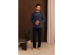 Pyžamo Regina 6007 dlouhé rukávy, velikosti M–3XL, Z26 3