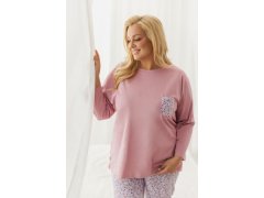 Pyžamo Taro 3655 Agnessa dlouhé rukávy 2XL–3XL Z26 2