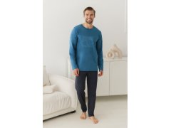Pyžamo Taro 3672 Rafael, dlouhé rukávy, velikosti M–2XL, Z26 1