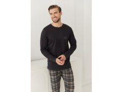 Pyžamo Taro 3663 Laurent, dlouhé rukávy, velikosti M–2XL, Z26 1