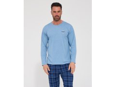 Pyžamo Cornette 124/337 Flight 2 dlouhé rukávy 3XL–5XL 1