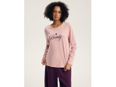 Dámské pyžamo Henderson 45443 Galla, dlouhé rukávy, velikosti S–3XL 2