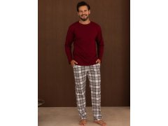 Pyžamo Regina 6006 dlouhé rukávy, velikosti S–2XL, Z26 2