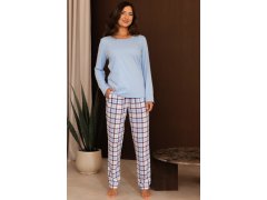 Pyžamo Regina 4028 dlouhé rukávy, velikosti M–2XL, Z26 2