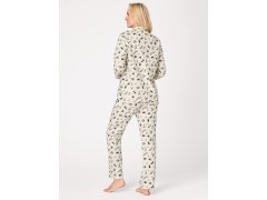 Pyžamo Key LNS 921 B26, dlouhé rukávy, velikosti XS–XL, zapínací 1