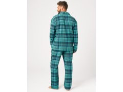 Pyžamo Key MNS 048 B26 dlouhé rukávy, velikosti M–2XL, rozepínací 1