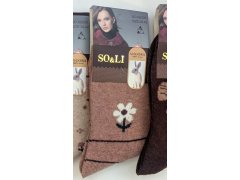 Ponožky WiK SO&LI 3002 vzor 52 Angora 35–42 4