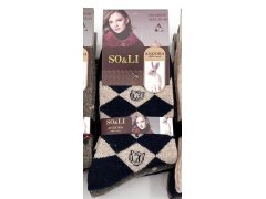 Ponožky WiK SO&LI 3002 vzor 55 Angora 35–42 4