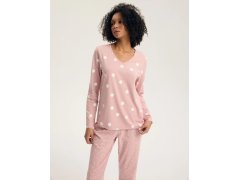 Dámské pyžamo Henderson 45425 Gitte, dlouhé rukávy, velikosti S–2XL 3