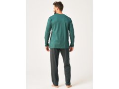 Pyžamo Key MNS 609 dlouhé rukávy M–2XL 1
