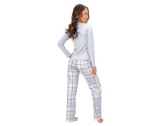 Pyžamo Donna Dani Long Grey, dlouhé rukávy, velikosti S–XL 3