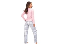Pyžamo Donna Dani Long Pink, dlouhé rukávy, velikosti S–XL 2