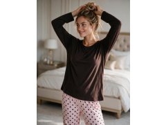 Pyžamo Luna 1310 dlouhé rukávy/nohavice, velikost M–XL, Z26 2