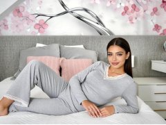 Pyžamo Donna Megi Long, délka rukávů S–XL 1