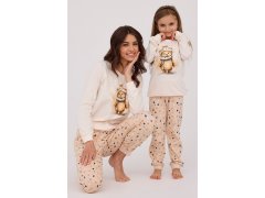 Cornette 671/377 Dámské pyžamo Sweet Bear délka/r S-2XL 2