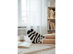 Noviti SB093 Panda dámské ponožky 36-41 3