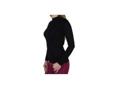 Tričko GymHero Longsleeve Seamless W 766-BLACK 1