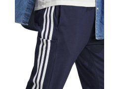 Kalhoty adidas Essentials Single Jersey Tapered Open Hem 3-Stripes M IC0045 5