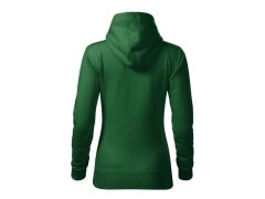 Malfini Cape Free W MLI-F1406 mikina lahvově zelená 2