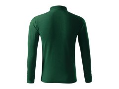 Malfini Pique Polo LS M MLI-221D3 tmavě zelená polokošile 2