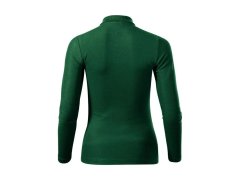 Tmavě zelená polokošile Malfini Pique Polo LS W MLI-231D3 2