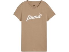 Puma ESS+Script dámské tričko béžové 679315 67 2