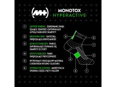 Monotox Hyperaktivní ponožky 2-pack MX20010 4