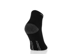 Monotox Basics Kotníkové ponožky Active Cushion Black 2-Pack SKS20ZKWB 2