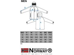 Bunda Geographical Norway Techno Softshell M WU1060H/GN-BLACK 6