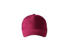Unisex čepice 5P (granátová) 1