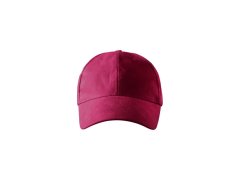 Unisex čepice 6P (granátová) 1