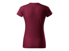 Dámské tričko Basic (granátová) 3