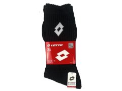 LOTTO froté ponožky černé 3 páry 069739 2