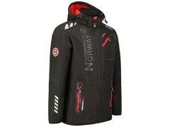 Geographical Norway Softshellová bunda Royaute DB 068 M WY2000H/GN/Black / Red 2