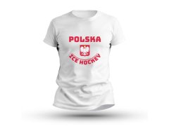 Lední hokej Polsko tričko s krátkým rukávem M SREBICEPLTS-RD 1