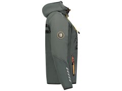 Geographical Norway Reine Ass A EO DB 007 W WU8184F/GNO-Tmavě šedá / oranžová softshellová bunda 2