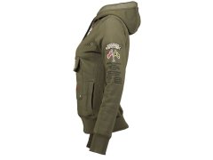 Geografické Norsko Gymclass DB 054 M WW2491H/GN-Kaki mikina 2