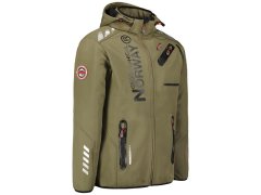Geographical Norway Softshellová bunda Royaute DB 068 M WY1997H/GN-Kaki / Black 2